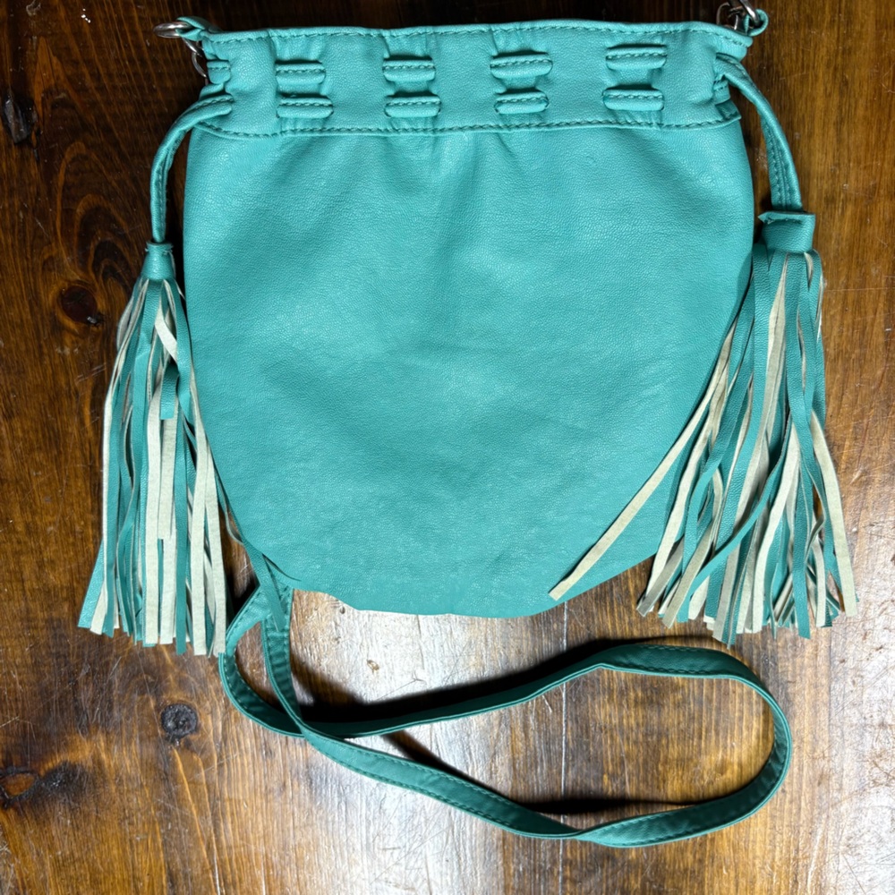 Blue‎ Studded Crossbody Purse - Picture 2 of 8